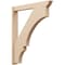 Ekena Millwork 5 1/2-in W x 38-in D x 46-in H Balboa Trad Rough Cedar Woodgrain TimberThane Outlooker, Primed Tan OUTUR055X38X46BOA04RCPR - alternate 1